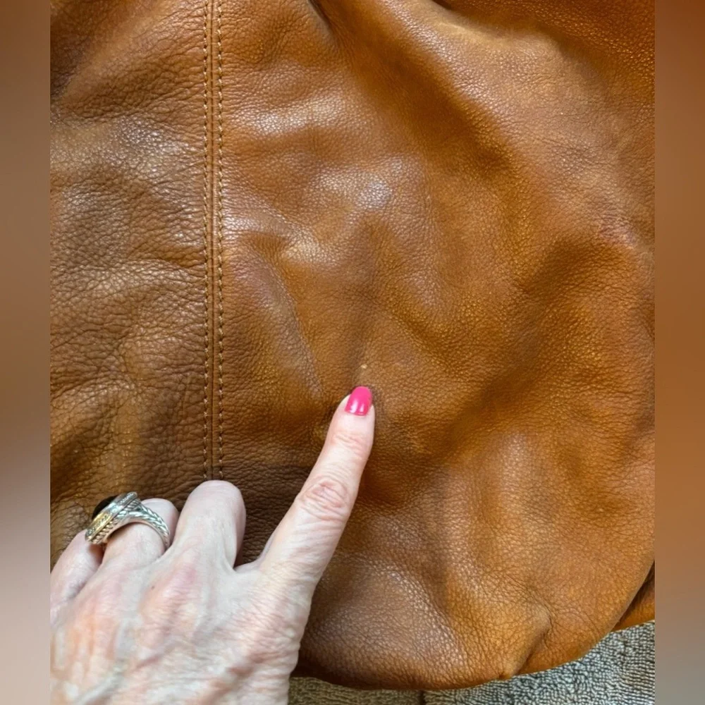 BIASIA Italian Leather Hobo Bag